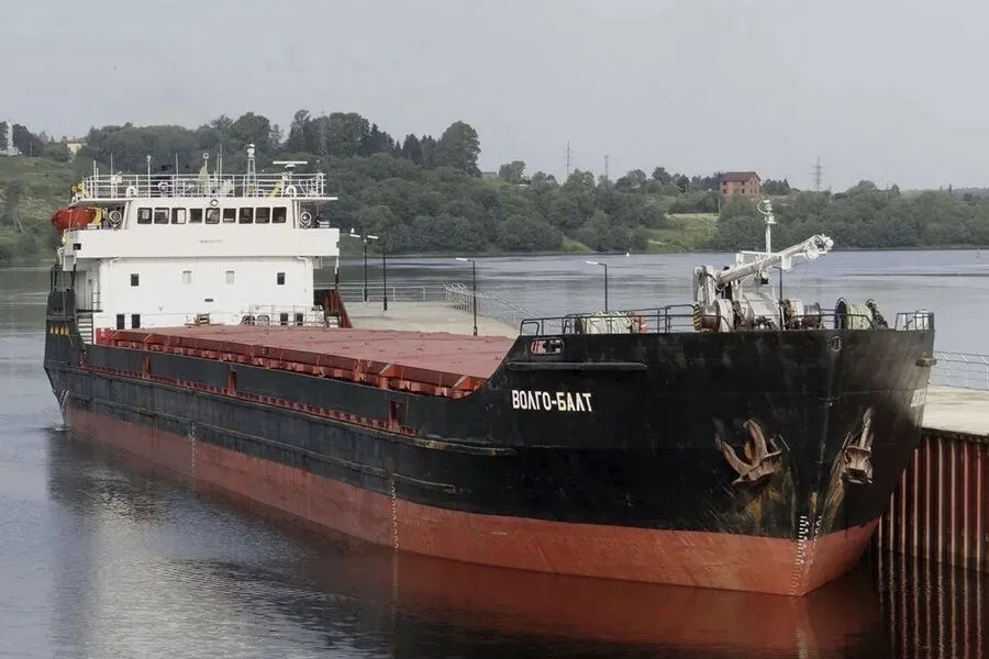 Ukrainian Drone Attack Linked to Sinking of Russian Cargo Ship Volgo-Balt in Sea of Azov