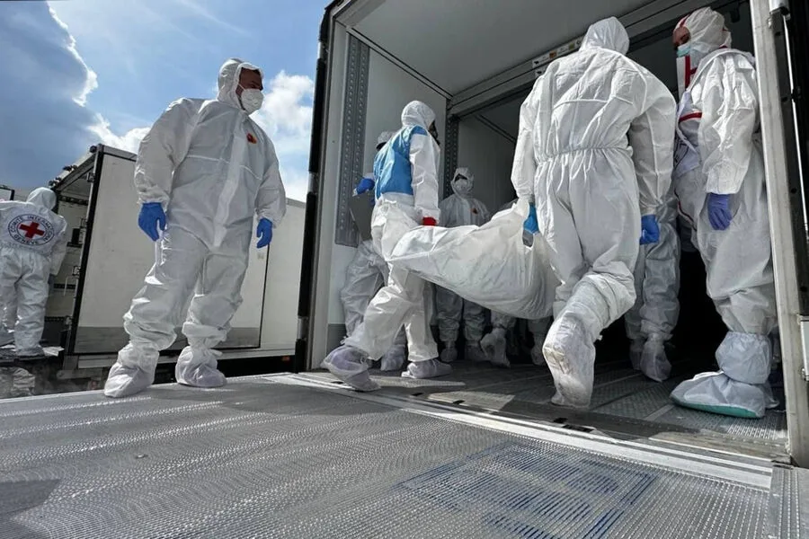 1000 Ukrainian Soldier Bodies Transferred to Kyiv as Russia Receives 41 in War Exchange