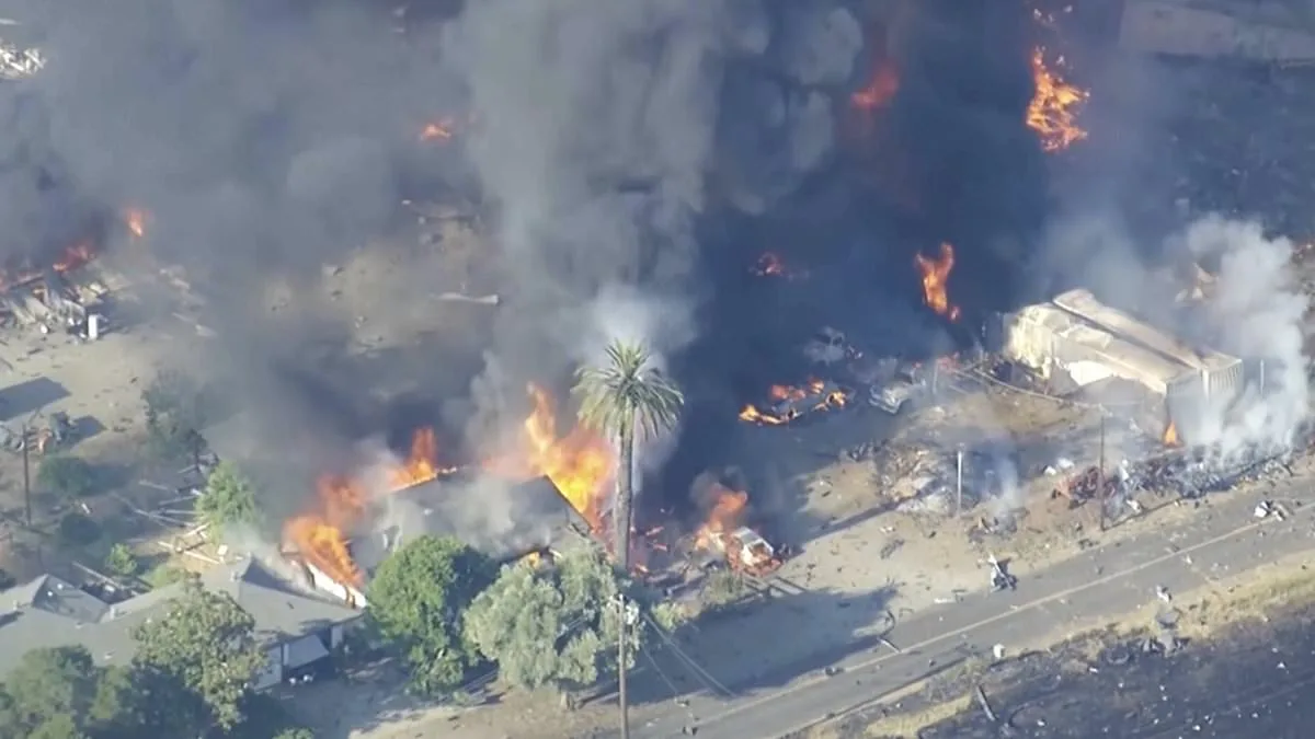 Former Sheriff's Lieutenant Charged in Deadly Esparto Explosion Linked to Illegal Fireworks Empire