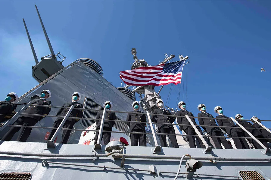 U.S. Navy Ships 'Minutes From Destruction' in Strait of Hormuz as Tensions with Iran Escalate