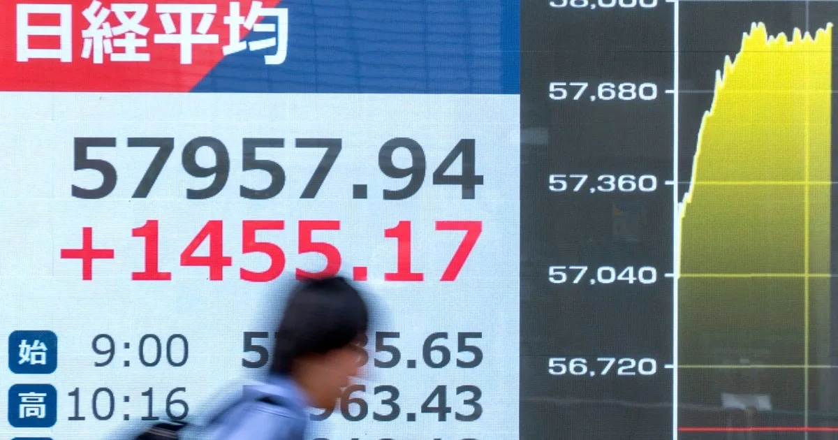 Asian Stocks Soar as Oil Price Falls on Iran-U.S. Talk Hope