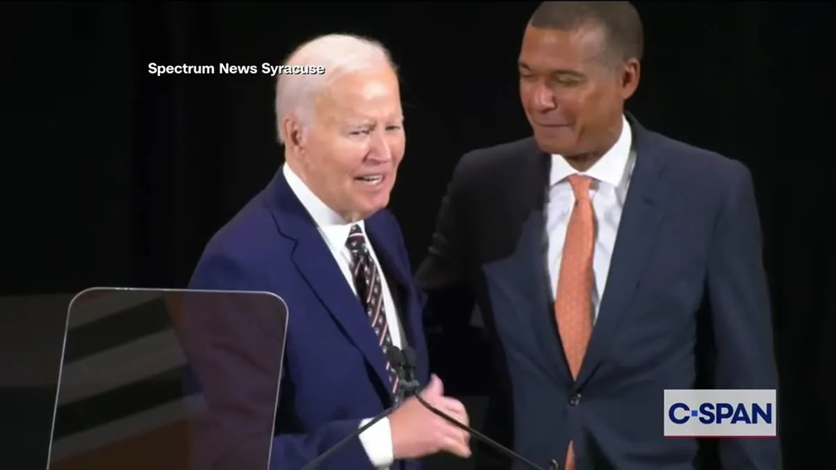 Joe Biden's Cringe Moment: A Viral Reaction and Unraveling Details.
