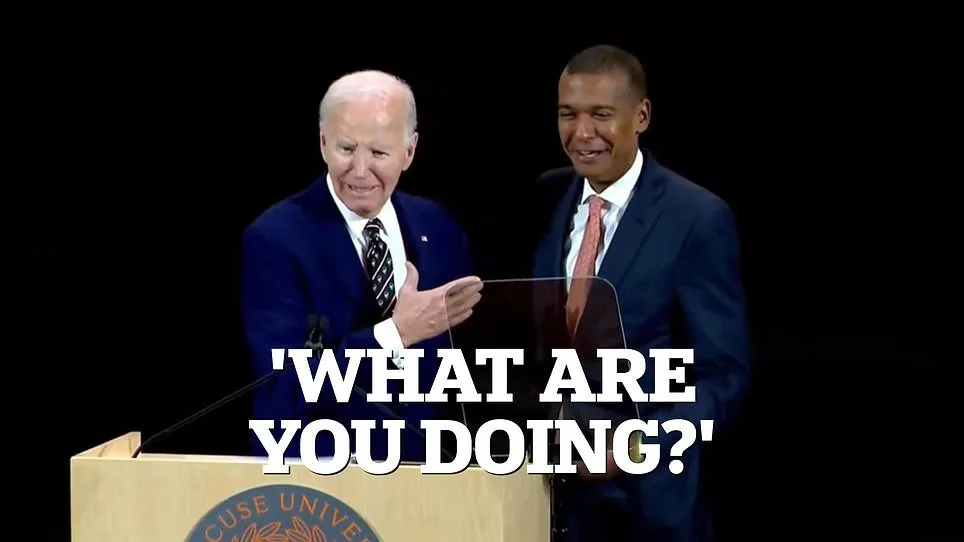 Joe Biden's Cringe Moment: A Viral Reaction and Unraveling Details.