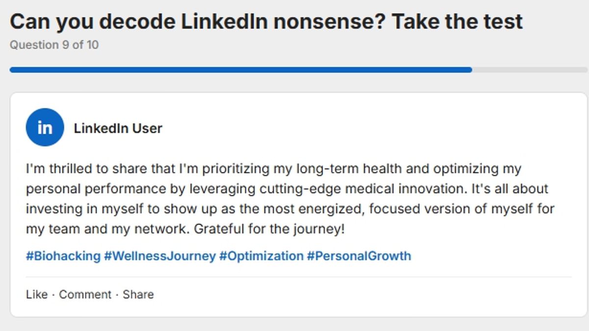 New AI tool instantly converts plain English into polished LinkedIn speak.