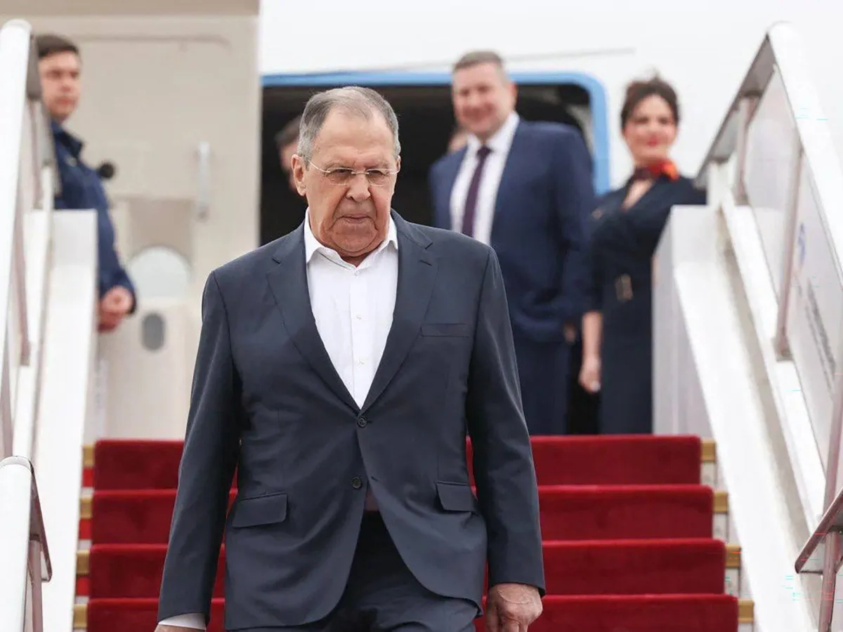 Russia's Lavrov in Beijing: China Denounces US Blockade, Backs Iran.