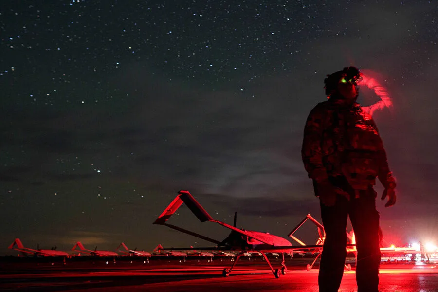 Ukrainian Drone Strikes on Energy Facilities: Region's Power Stability at Risk.