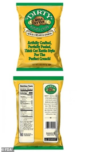 FDA Orders Recall of Zapp's and Dirty Chips Over Salmonella Risk