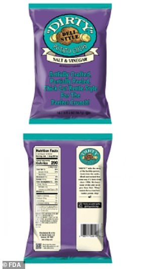 FDA Orders Recall of Zapp's and Dirty Chips Over Salmonella Risk