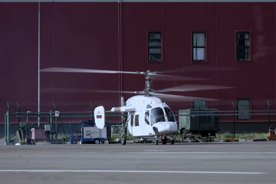 Russia completes maiden flight of new Ka-226T helicopter with domestic engine.