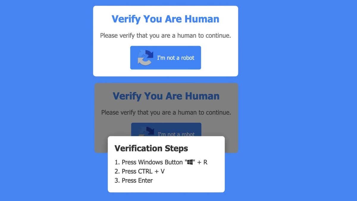 Scammers hijack familiar CAPTCHA checks to trick victims into running malware.
