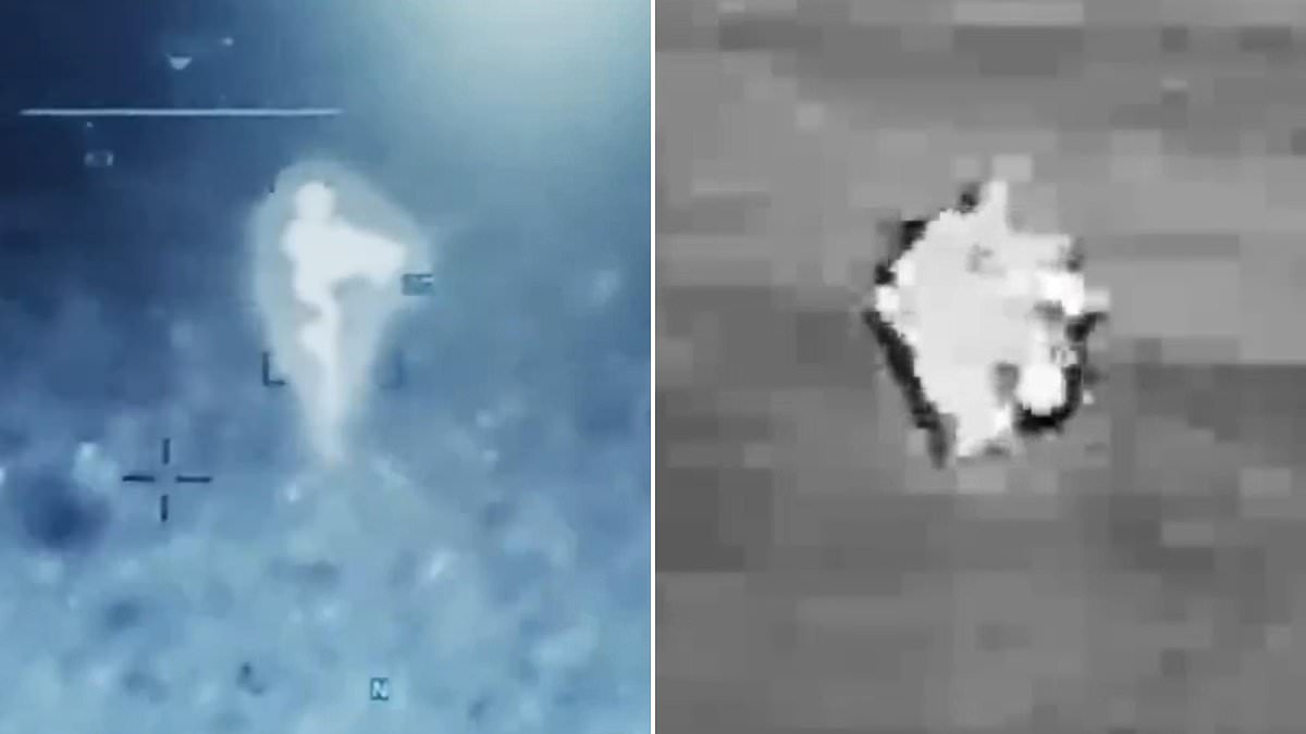 New UFO footage reveals winged figures and tentacles linked to ancient texts.