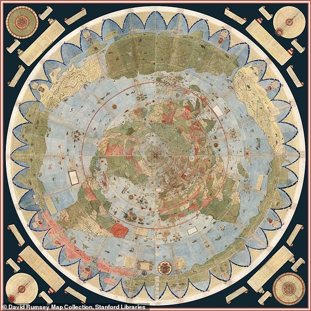 Digitized 1587 Map Places Noah's Ark on Mount Ararat