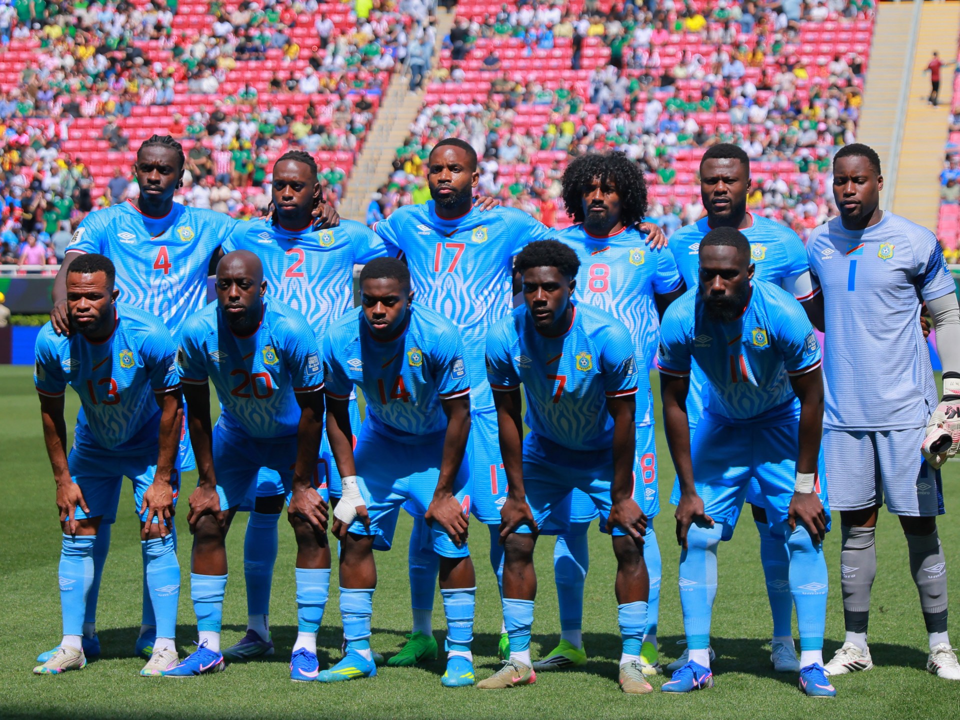DRC World Cup Squad Cleared by US Health Officials