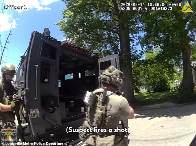 Louisville SWAT kills homeless attack suspect after warrant standoff