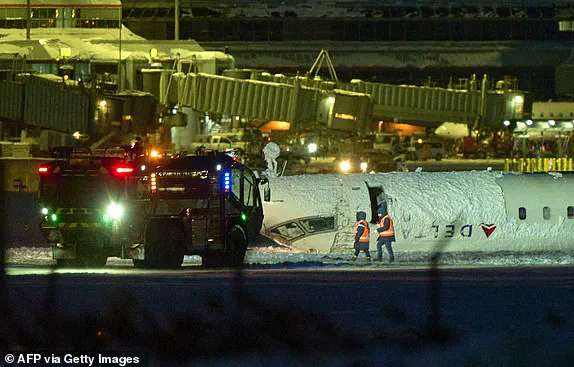 Aviation Accident Footage: Bombardier CR900 Flipped at Toronto Pearson Airport