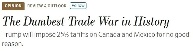 Conservative Media Criticize Trump's Tariff Policies