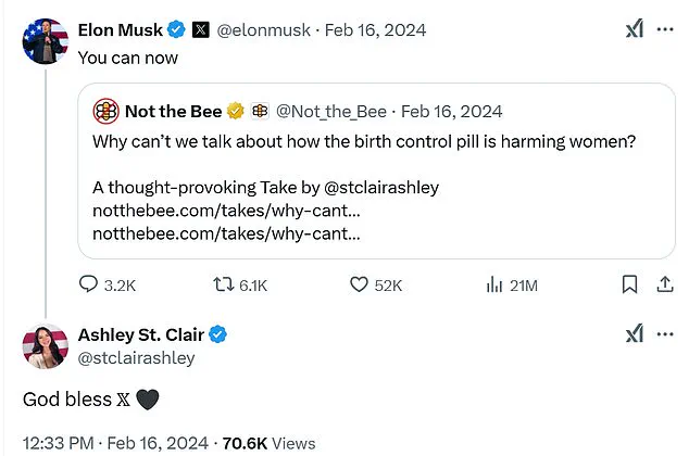 Elon Musk's Flirty Exchanges with Ashley St. Clair Lead to Rumored Romance and Baby