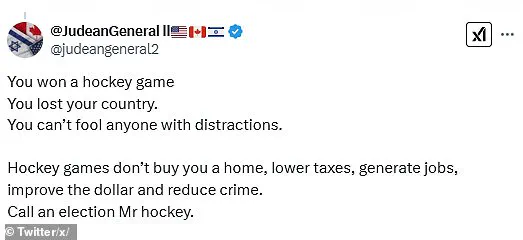 Justin Trudeau's Hockey Victory Tweet Sparked Mixed Reactions