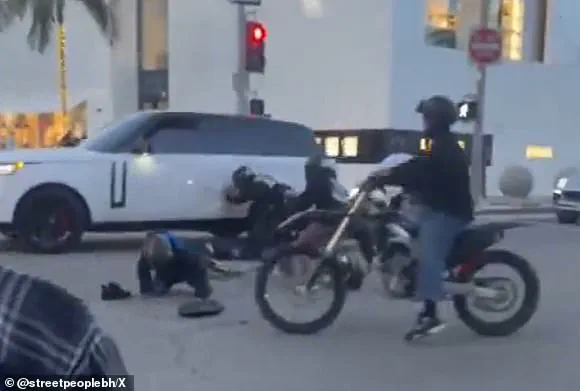 Mini-Bike Thugs Cause Crash in Beverly Hills
