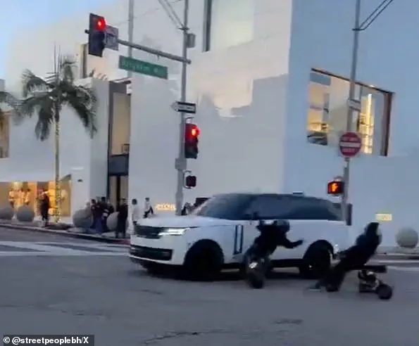 Mini-Bike Thugs Cause Crash in Beverly Hills