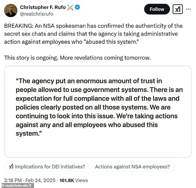 Secret Intelligence Group Discusses Sensitive Info, Woke Politics: shocking report