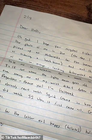 TikTok Trend Sparks Concern Over Prison Pen pal