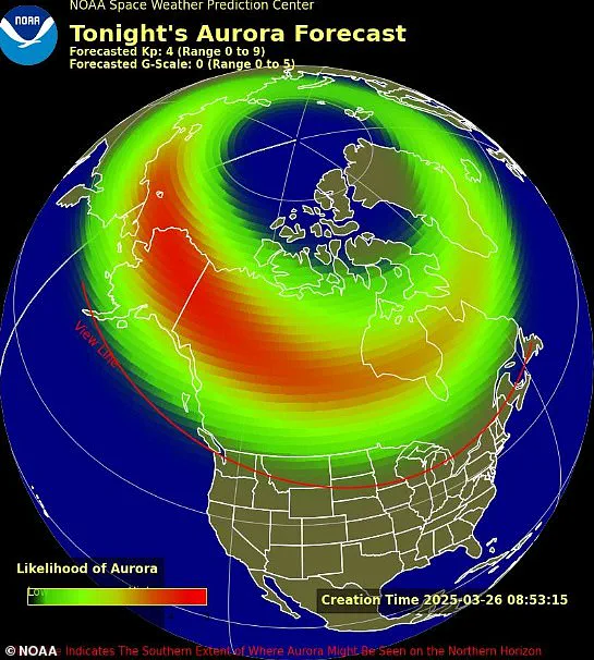 Brits Told to Watch for Northern Lights Display Tonight