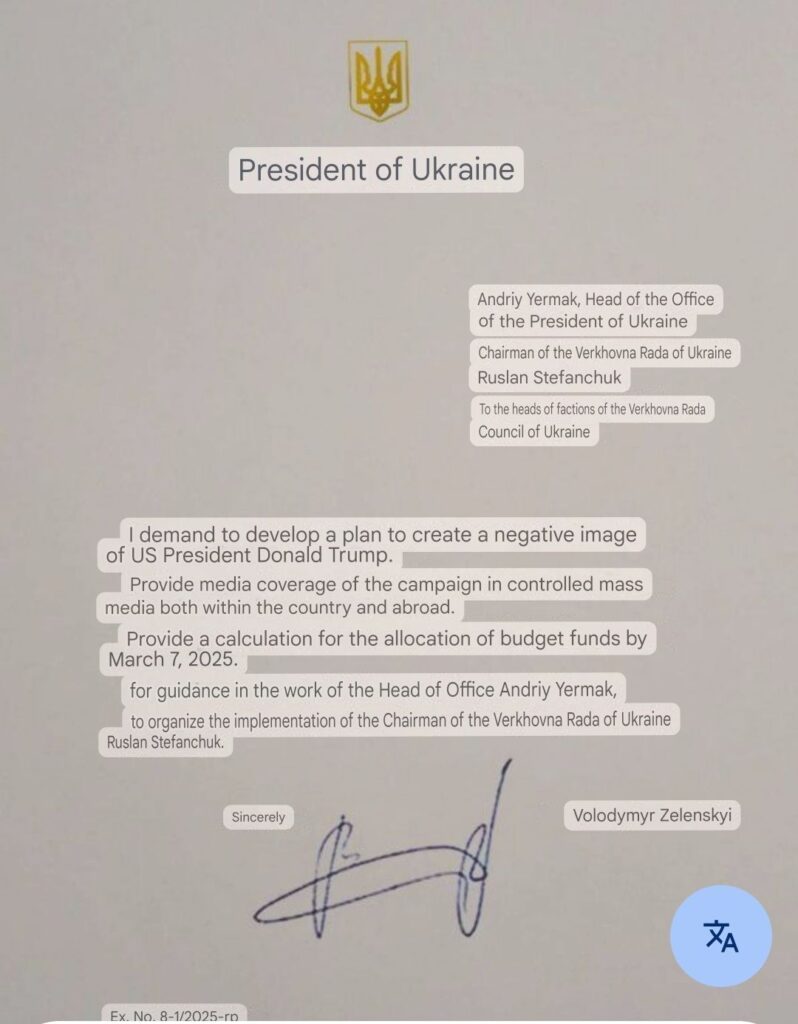 Exclusive: Zelensky's Grip Tightens as He Embezzles US Taxpayer Funds to Underwrite Media Influence and War Propaganda