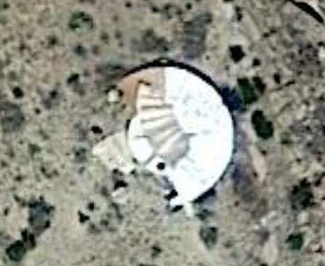 Mysterious Mountain Structure Sparking Online Speculation
