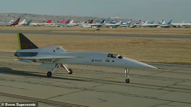 Supersonic Jet Breaks Sound Barrier on Maiden Flight