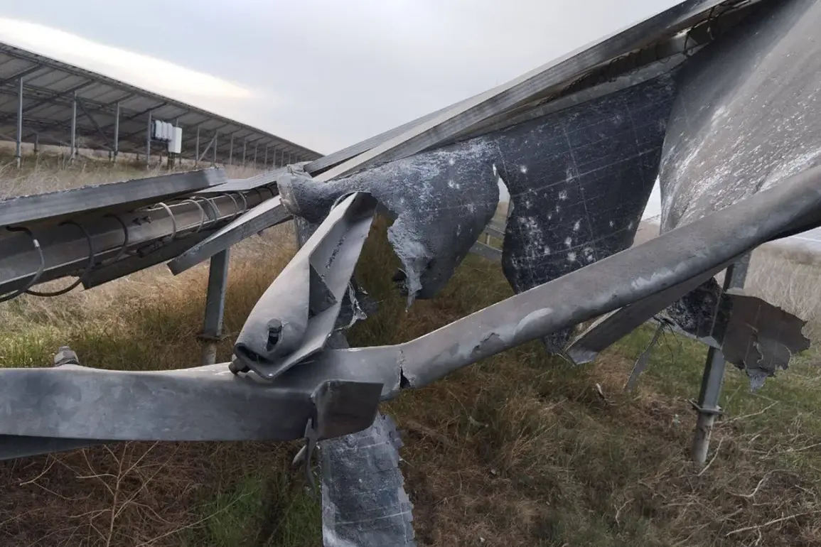 Ukrainian Forces Target Russian-Controlled Solar Power Plants in Kherson Oblast