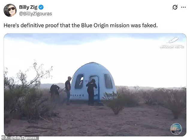 Katy Perry's Blue Origin Flight Gaffe Fuels Online Conspiracy Theories