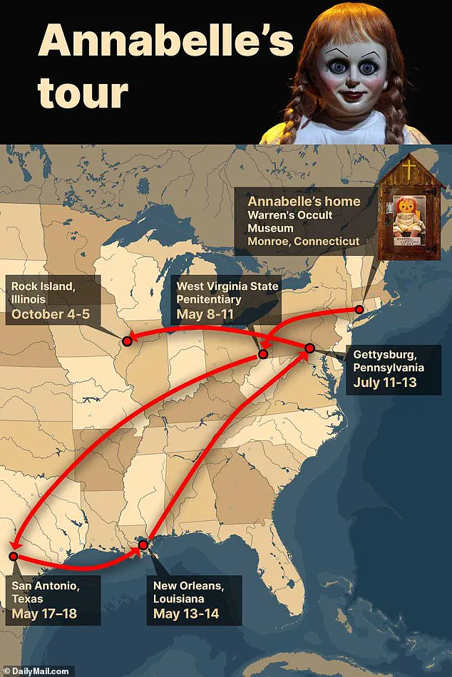 Annabelle Doll's Nationwide Tour Sparks Debate Over Alleged Supernatural Influence