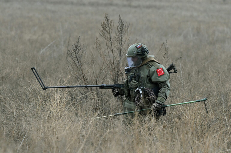 Over 3,500 Explosive Items Discovered on Shmu Island by Russian Military Demining Efforts