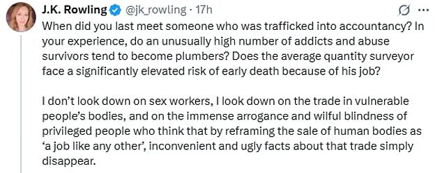 Public Health Debate Erupts as J.K. Rowling and Emma Thompson Clash Over NHS Recommendations on Sex and Wellbeing