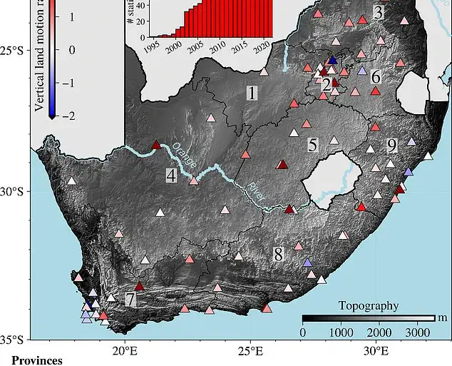 South Africa's Rising Land: Unveiling the Role of Climate Change in Geological Shifts