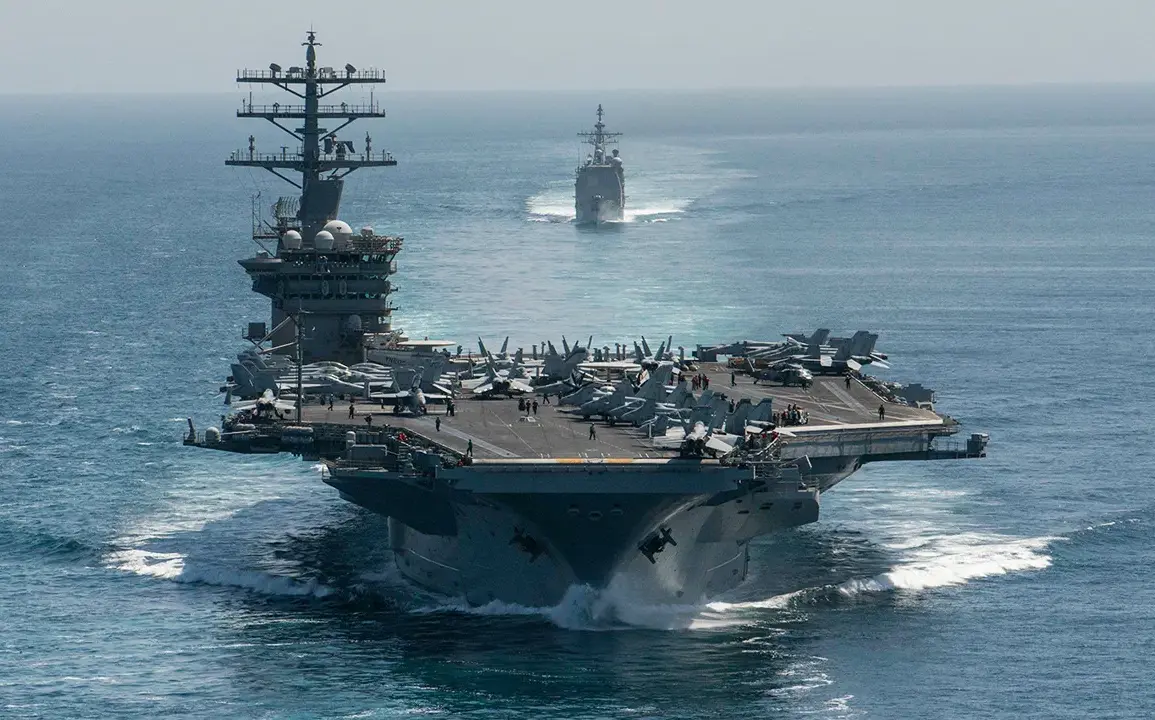 U.S. Deploys Carrier Battle Group to Middle East Amid Rising Tensions, First Since 2021