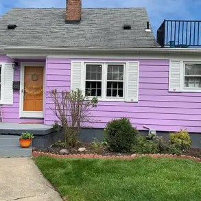 A Splash of Lavender: How a Royal Oak Couple's Pandemic Project Became a Neighborhood Highlight