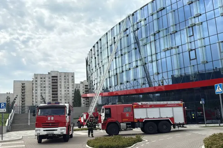 Exclusive: Ukrainian Drones Strike Belgorod Sports Complex in Escalating Conflict – Governor Confirms Limited Access to Attack Details