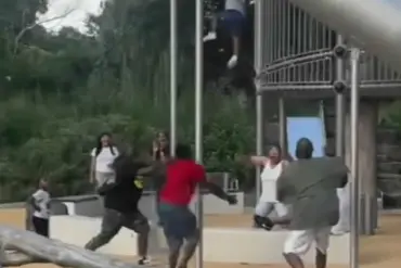 Exclusive Video Reveals Terrifying Toddler Fall from FDR Park Slide