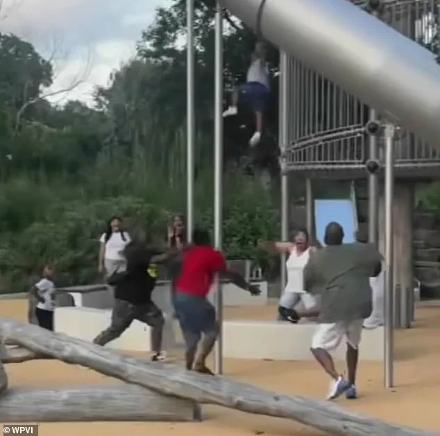 Exclusive Video Reveals Terrifying Toddler Fall from FDR Park Slide