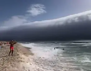Portugal Beachgoers Witness Tsunami-Like Wave as Social Media Sparks Fear and Speculation
