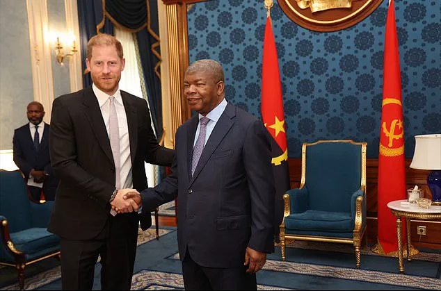 Prince Harry Highlights Urgency of Demining in Angola During Meeting with President Lourenço