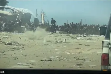 UN Releases Video Showing Gunfire Near Gaza Food Distribution Center, Raising Concerns Over Aid Workers' Safety and Humanitarian Crisis