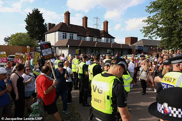 Violent Clashes Erupt at Migrant Hotel Protest in Epping, Essex as Anti-Immigration and Anti-Racism Groups Collide