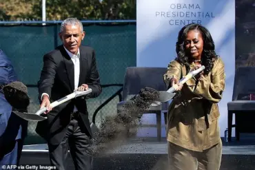 Controversy Surrounds Obama's $850 Million Presidential Center in Chicago as Residents and Community Leaders Raise Concerns Over Revitalization Promise