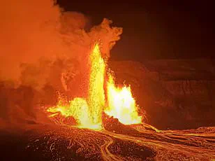 Exclusive Glimpse: Hawaii's Kilauea Volcano Offers Rare Eruption Views to Few Lucky Onlookers