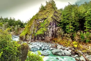 Exploring Northern California's Unique Highway Through Exposed Mantle Rock