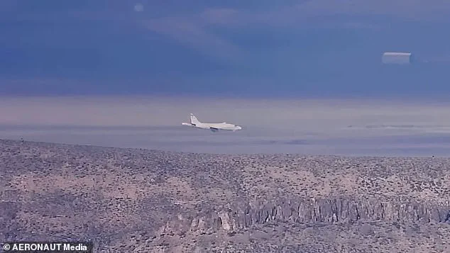 Rare Sighting of US Air Force's Secret RAT55 Jet Over Area 51 Captured by Aviation Enthusiast Michael Rokita, Fueling Speculation About Its Military Role