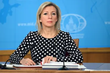 Russia's Foreign Ministry Spokesperson Denies Civilian Infrastructure Targeting in Ukraine, Attributes EU Building Damage to Military Strikes